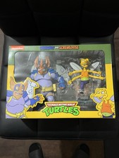 NECA Teenage Mutant Ninja Turtles Wingnut and Screwloose Action Figure 2 Pack -