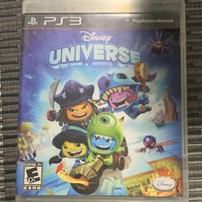 Disney Interactive Disney Universe PS3 Multiplayer Game w/ Case & Manual (E10+)