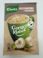 Knorr Goracy Kubek Pieczarkowa Z Grzankami Champignon Cup Soup 5 Pack