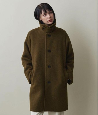 Manteau tendance moyen Steven Alan Shaggy marron moka M moyen homme veste en laine