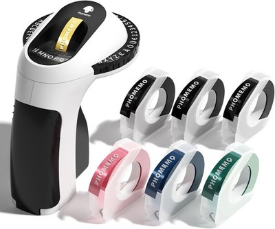Dymo Omega Embossing Label Maker with Label Tapes 9mm Dymo Junior Embosser