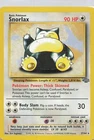 Snorlax Jungle 27/64 Rare Non-Holo Pokemon Card