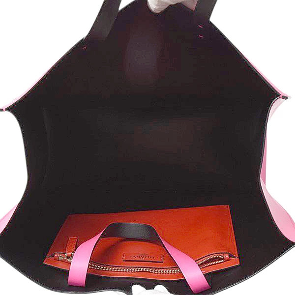 VALENTINO Ladies Tote Bag Handbag V Logo Large Leather Pink thumbnail 6