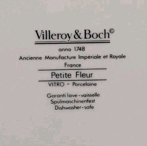 Villeroy & Boch Petite Fleur Oval 11.5" Serving Platter #3 - Picture 3 of 9