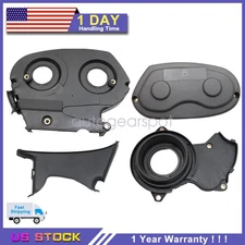 NEW Timing Belt Cover Outer-Inner Set Fit For Chevrolet Aveo 4 Cyl 1.6L 2009-11
