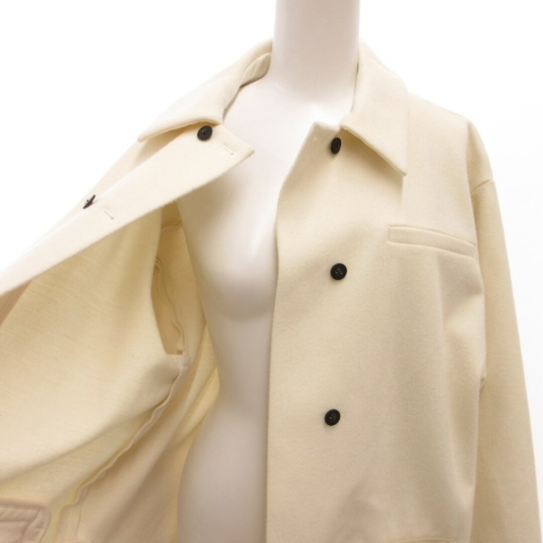 Ameri Vintage Half Coat Double Button Melton F Wh… - image 4