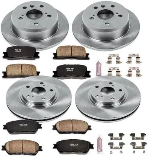 Autospecialty Brake Kit for Lexus ES300 2002-2003 & ES330 2004-2006 – OE Quality - Изображение 4 из 4