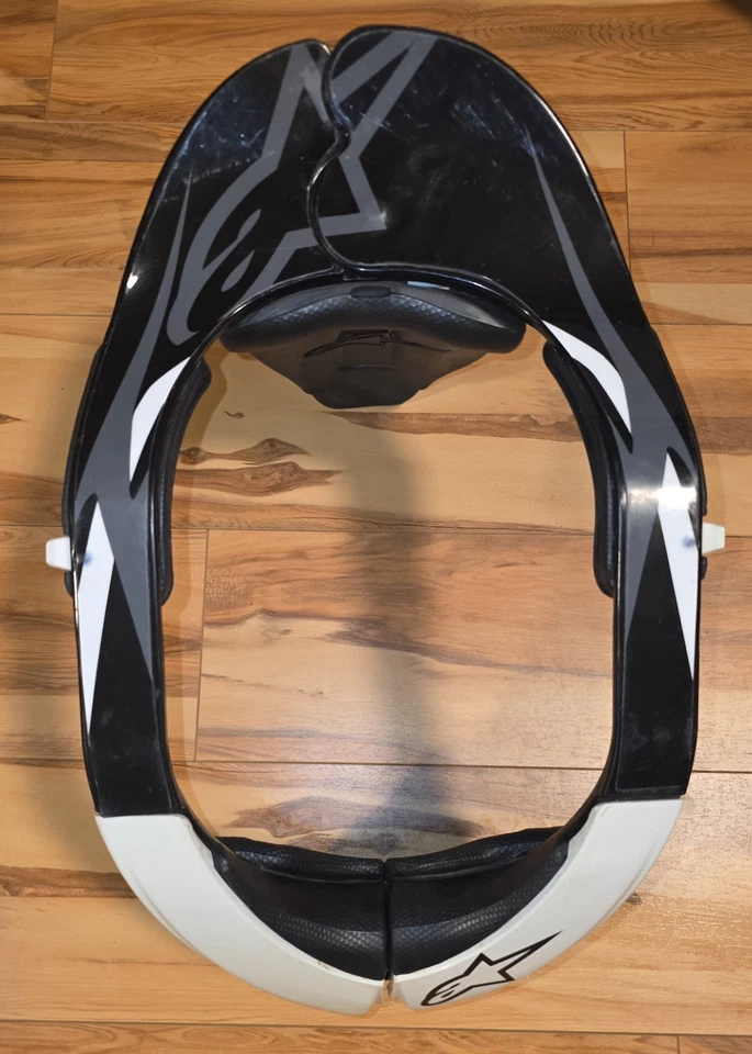 Soporte de cuello biónico Alpinestars Motocross MX Dirtbike talla X-grande, ¡EXCELENTE ESTADO USADO! Foto 2 de 4
