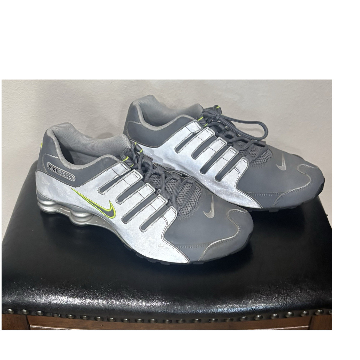Size 10.5 - Nike Shox NZ EU Silver for sale online | eBay