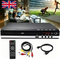 DVD Player Region Free with Remote Control USB Multi Region & HDMI/AV Cable | UK