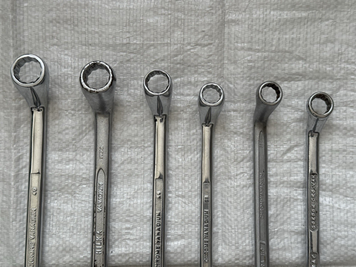 GENUINE JOB LOT OF VARIOUS SIZE OF SPANNERS IN VERY GOOD CONDITION COMPLETE VGC - Picture 8 of 23