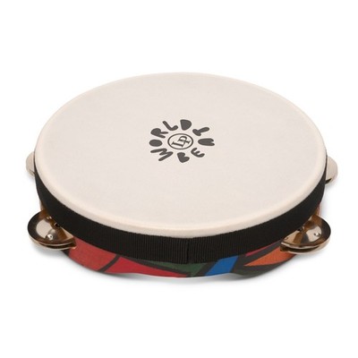 Latin Percussion LP7022 World Beat Pre-Tuned Tambourin 8'' - Tambourine