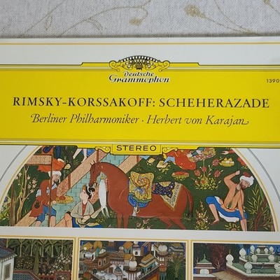 Deutsche Grammophon Rimsky-Korssakoff Scheherazade Karajan LP Stereo 139 022