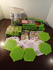 Qixels 3D Maker Large Lot. Bags Of Cubes, Templates, Design Trays