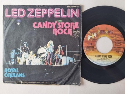 Led Zeppelin - Candy Store Rock 7'' Vinyl Germany/ READ FOR CONDITION!