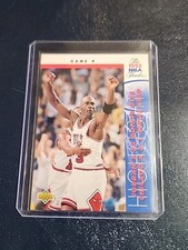 Michael Jordan 1993-94 Upper Deck NBA Finals MVP He's Back #201 Bulls