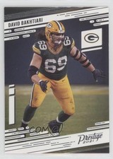 2021 Panini Prestige David Bakhtiari #102 2u3