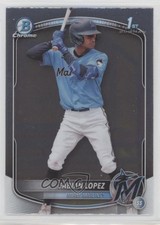 2025 Bowman Chrome Prospects Fabian Lopez #BCP-19 1oa8