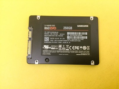MZ-76E250 Samsung 860 EVO 250GB 2.5-Inch SATA III Internal SSD