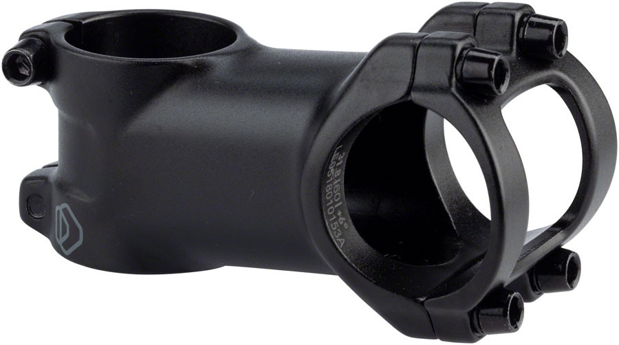 Dimension 60mm Black Aluminum Mountain Bike Trail Stem 31.8mm +6/-6 Deg