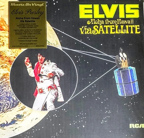 ELVIS PRESLEY - ALOHA FROM HAWAII VIA SATELLITE- 180-GRAM YELLOW VINYL 4-LP SET