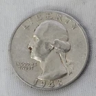1948 S Washington Quarter in XF Condition