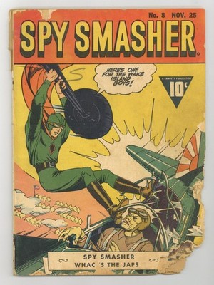 Spy Smasher #8 PR 0.5 1942