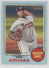 2017 Topps Heritage Minor League Edition Blue 68/99 Luiz Gohara #136 9ij