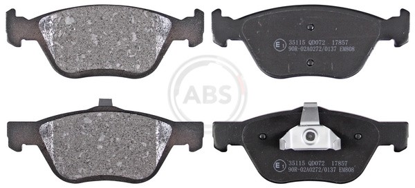 A.B.S.-OE 35115-OE Brake Pad Set, disc brake for FIAT