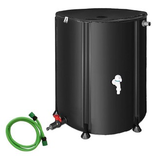 B Ware / Regentonne 380L faltbar Regenwassertonne Regenfass Regenwassertank 6