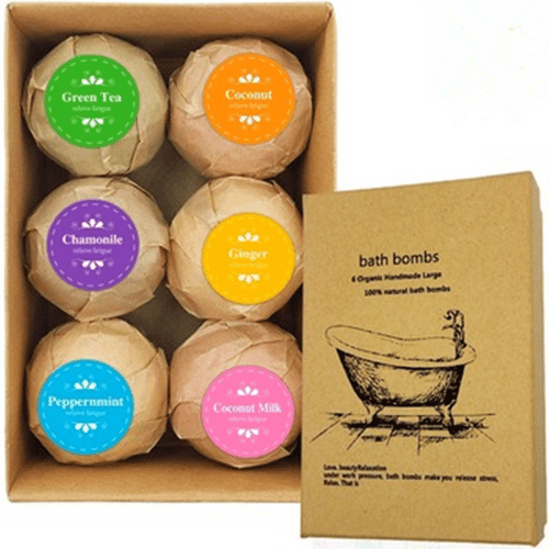 Aromatherapy Sea Salt Ball Body Essential Oil Explosion Bubble Bath Bombs Ball - Picture 12 of 12