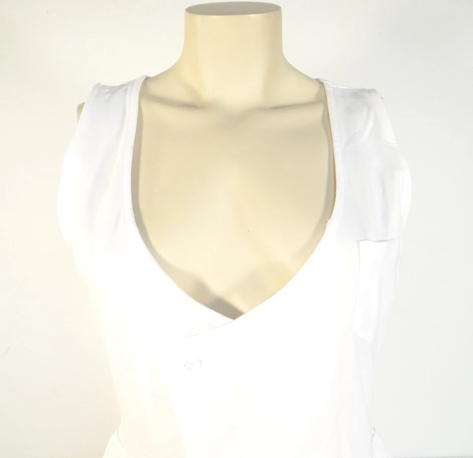 Under Armour Blanco Ridgley Semi Ajustado Natación Encubrimiento Mujer Nuevo con Etiquetas Foto 2 de 4