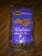 Walnüsse Hälften & Stücke 1 Pfund Tasche! Best By 10/2026 * Marke Deseba
