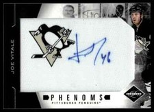 2011-12 Panini Limited PATCH AUTO Joe Vitale Rookie Auto 192/299 Pittsburgh