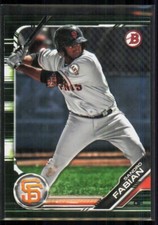 2019 Bowman Prospects Camo Sandro Fabian San Francisco Giants #BP-38