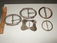 5 new metal buckles