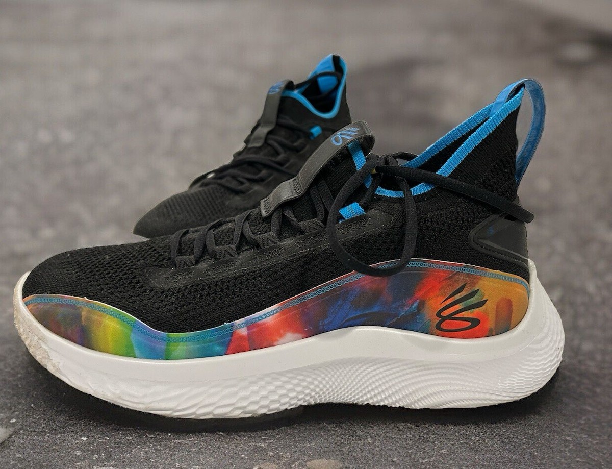 Under Armour Curry Flow 8 Feel Good Flow Blk Multicolor Shoes 3024032-001 Mens 9 Buy Under Armour Curry Flow 8  main image 2