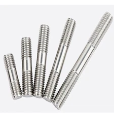 Stainless Steel Double End Threaded Bolt Screw M3 M4 M5 M6 M8 M10 M12 M14 M16