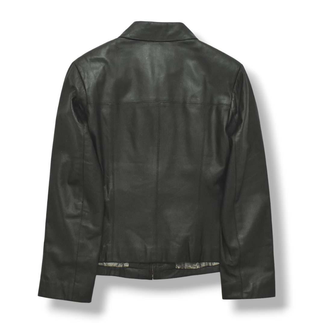 Kircilar Genuine Leather Jacket Black, Stylish Basic Design Kircilar Genuine Leather Jacket Black, Stylish Basic Design