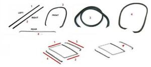 Mercedes W114 w115 COUPE Sunroof Seal Gasket Set NEW FREE SHIPPING 