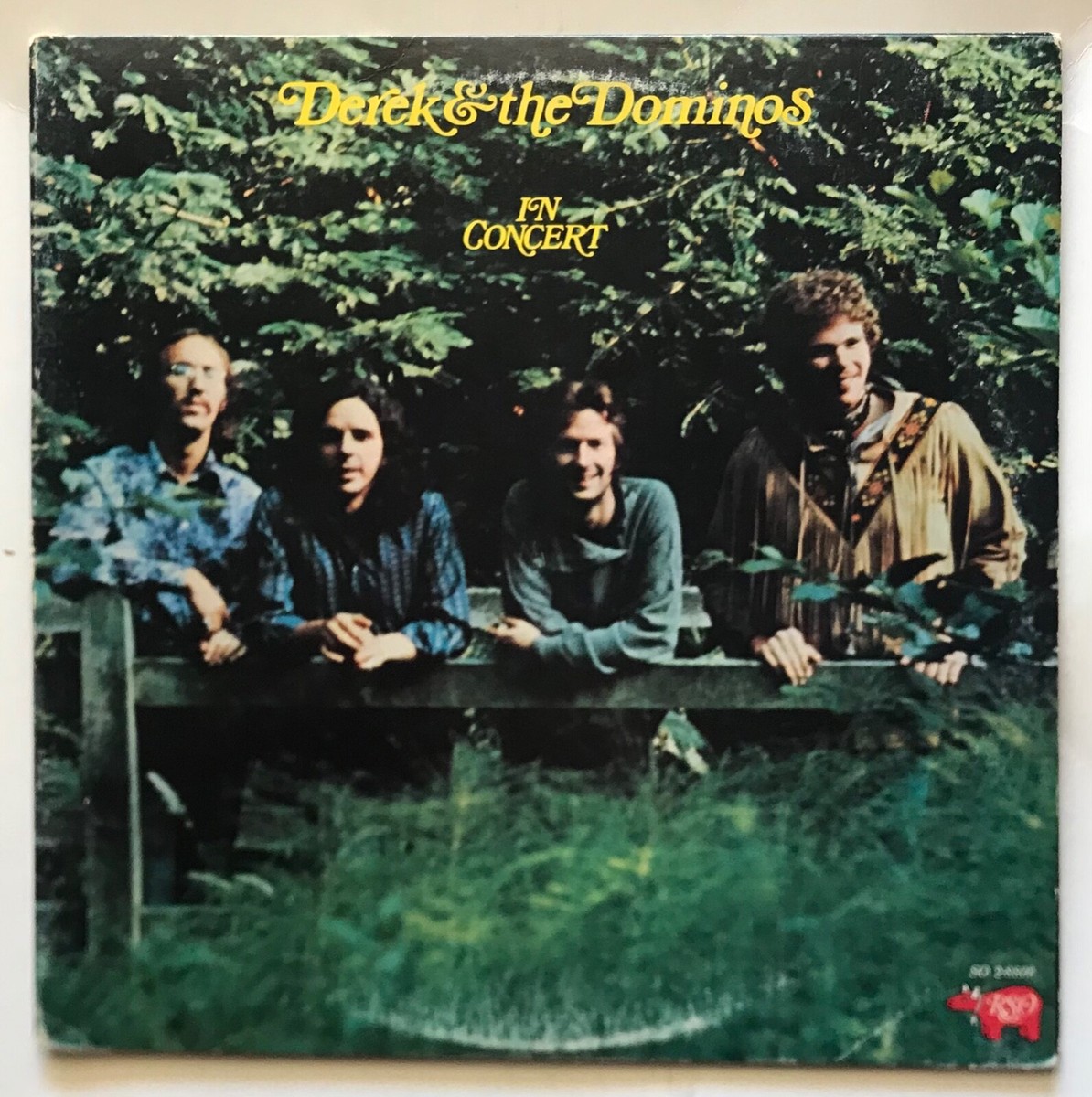Derek & The Dominos - In Concert - 1973 - Double LP Gatefold | eBay