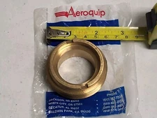 EATON / Aeroquip Threaded Rod Seal / GLAND Insert  Brass S-8-137 Fits Parker