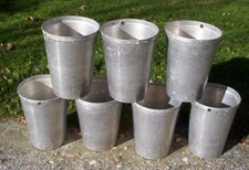 25 Aluminum Sap Buckets Maple Syrup Bucket VERY NICE