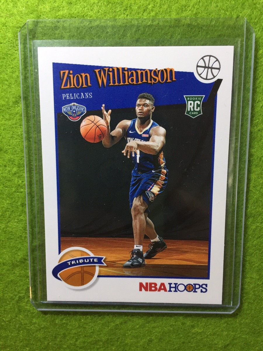 ZION WILLIAMSON ROOKIE CARD JERSEY #1 PELICANS RC 2019-20 Panini