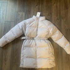 Fabletics Bubble Bryce Belted Puffer Coat Women Size Large