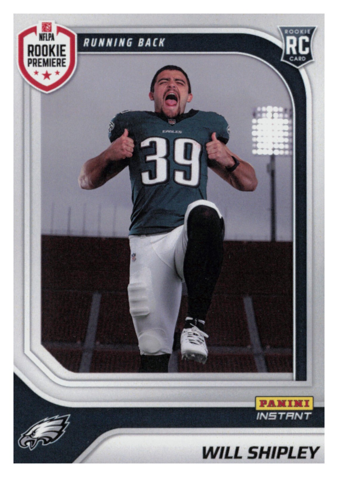 2024 Panini Instant Will Shipley #RPSFL-31 RPS First Look /632 Rookie RC