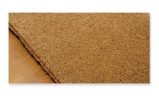 Image of Hand Woven Natural Coir Scraper Doormat Traditional Entrance Outdoor Floor Mat