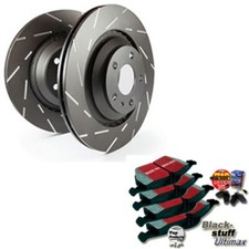 EBC B09 Bremsen Kit Vorne Beläge Scheiben für Opel Omega A