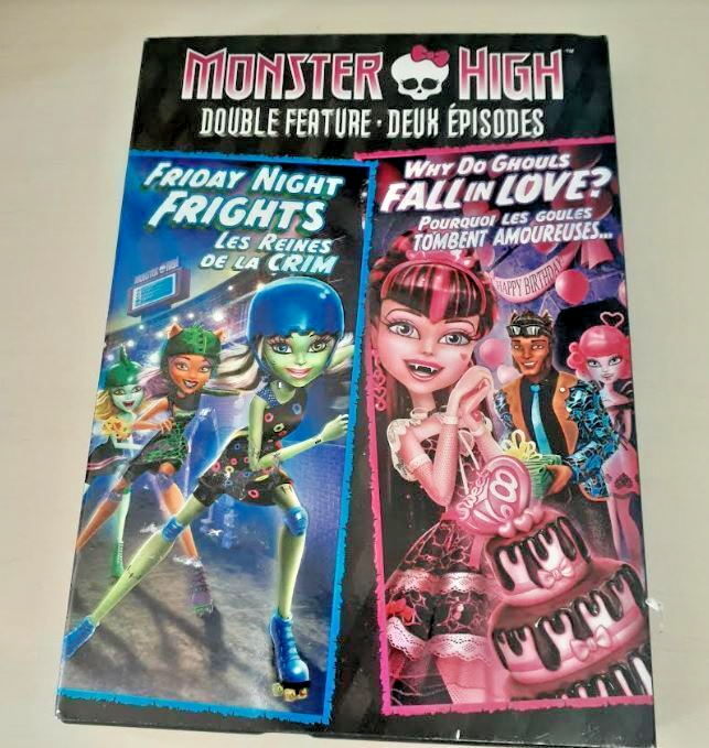 Monster High Double Feature DVD Friday Night Frights Why Do Ghouls