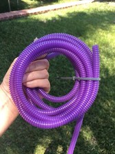 Split Loom 14 X 10 Tubing Purple Wire Hose Cover Convoluted Audio Video